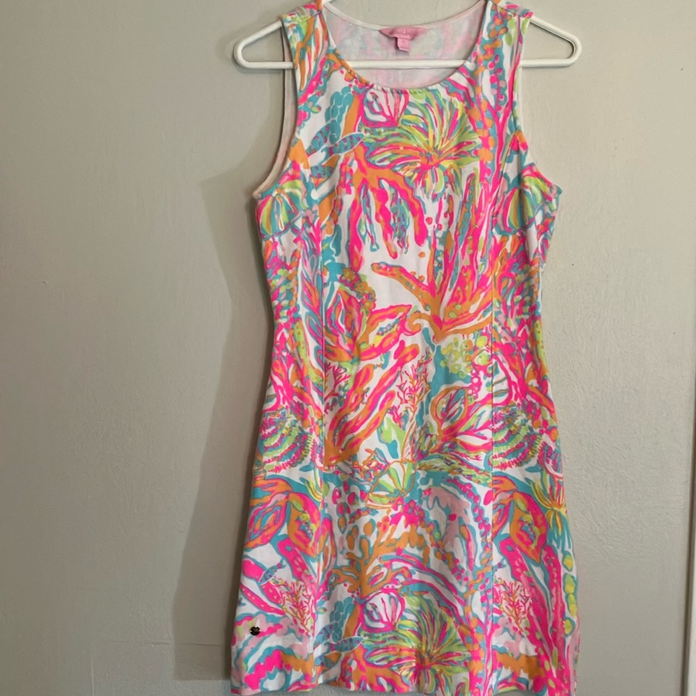 Lilly Pulitzer Colorful Tropical Mini Dress
